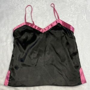 Pink and Black PJ top